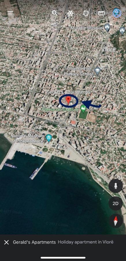 Gerald'S Central Apartments Vlorë 外观 照片